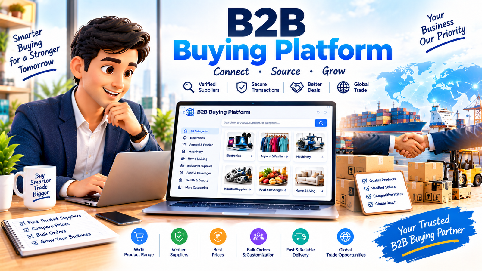B2B Buying Platform | Find Suppliers & Wholesale Products